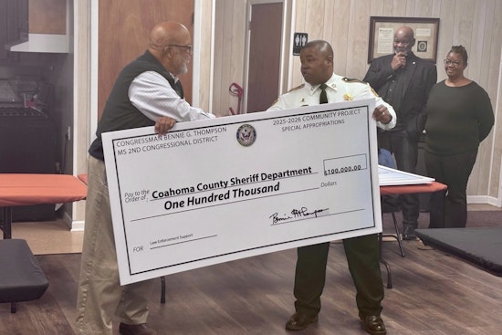 Coahoma County Sheriff's Office Scores $100K Federal Boost for Enhanced Law Enforcement Efforts