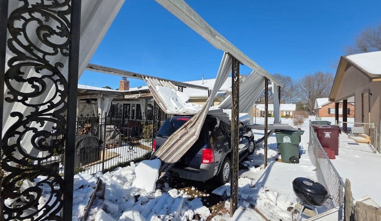 Collierville Fire & Rescue Issues Safety Warning for Falling Ice and Snow from Buildings