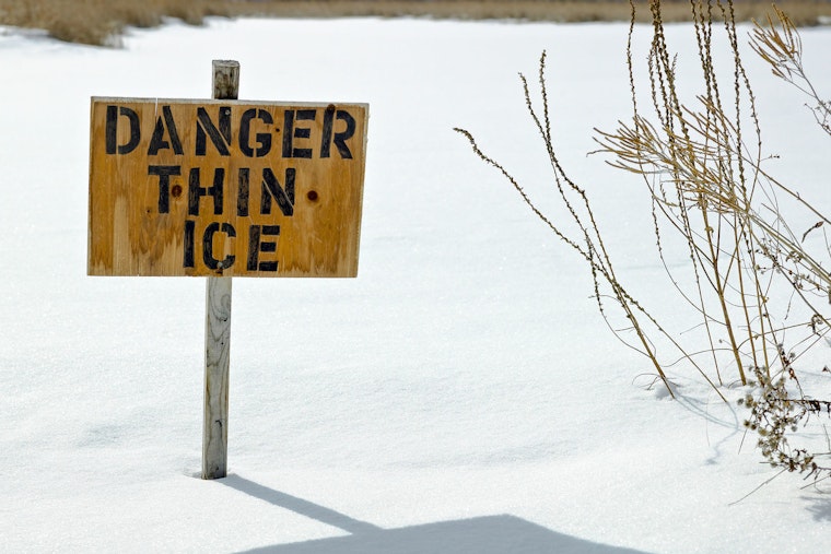 Collierville Police Issue Urgent Warning on Ice-Covered Ponds and Urge Community to Keep Children Safe