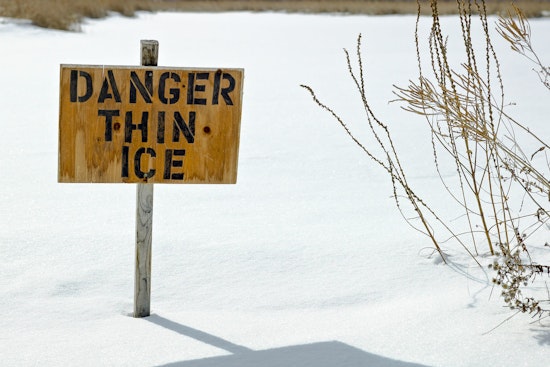 Collierville Police Issue Urgent Warning on Ice-Covered Ponds and Urge Community to Keep Children Safe