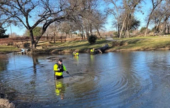 Collin County Dive Team and Murphy Police Collaborate in Successful Search for Missing Elderly Individual Despite Harsh Conditions
