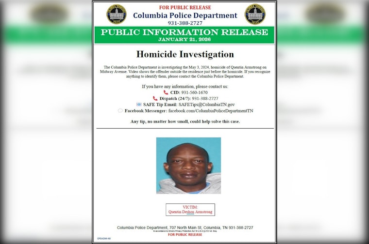Columbia Police Seek Public Help in Quentin Armstrong Murder Investigation