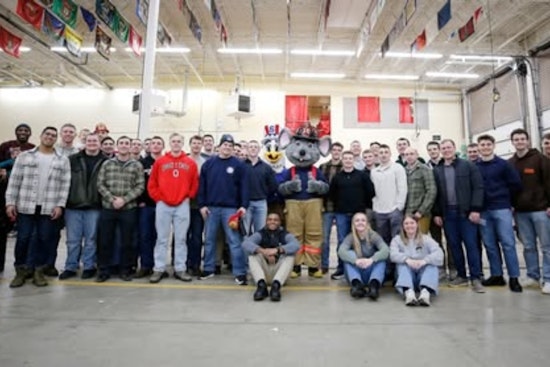 Columbus Fire Recruits Bond with Families at Supportive Family Night Event