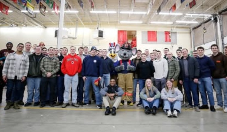 Columbus Fire Recruits Bond with Families at Supportive Family Night Event