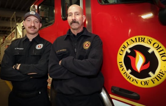 Columbus Firefighter Legacy: DeCarlo Family Celebrates Third Generation Service Before Army Deployment