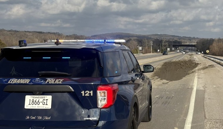 Concert Debris Leads to Lane Closure on Lebanon Road, Commuters Advised to Take Alternate Routes