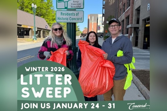 Concord Invites Residents to Join Winter 2026 Litter Sweep for a Cleaner Community and Active Lifestyle