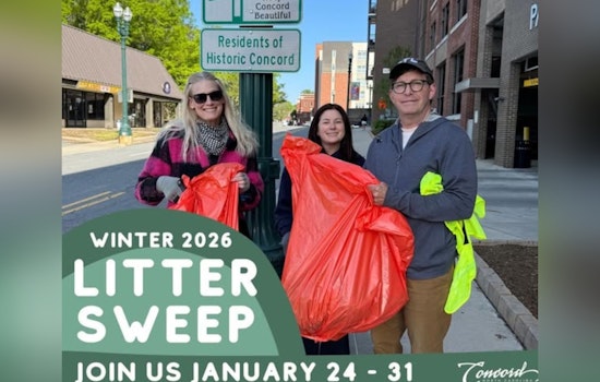 Concord Invites Residents to Join Winter 2026 Litter Sweep for a Cleaner Community and Active Lifestyle