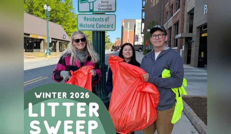 Concord Invites Residents to Join Winter 2026 Litter Sweep for a Cleaner Community and Active Lifestyle