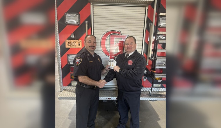 Concord, NC Fire Department Celebrates Promotion of Veteran Firefighter to Fire Captain