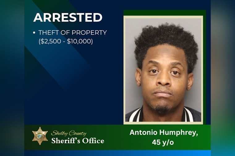 Convicted Felon Arrested for Truck Theft in Shelby County, Multiple Firearms Seized