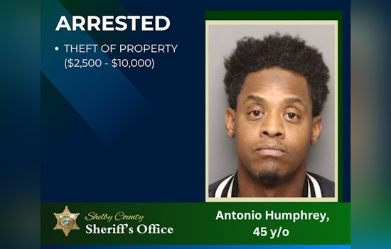 Convicted Felon Arrested for Truck Theft in Shelby County, Multiple Firearms Seized