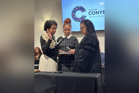 Conyers Celebrates History-Making Inauguration of First Female and Black Mayor Connie Alsobrook and First Hispanic Council Member Anthony Pacheco