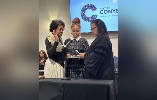 Conyers Celebrates History-Making Inauguration of First Female and Black Mayor Connie Alsobrook and First Hispanic Council Member Anthony Pacheco