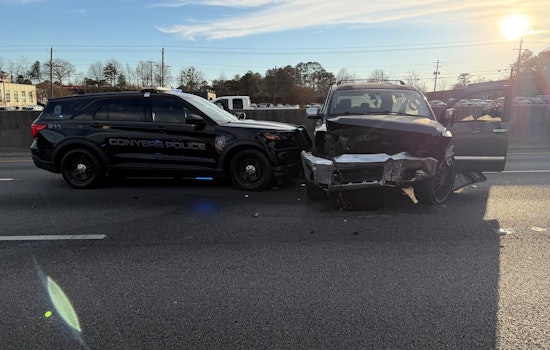 Conyers Officer Recuperating After Being Dragged by Suspect's Vehicle, Covington Man Charged