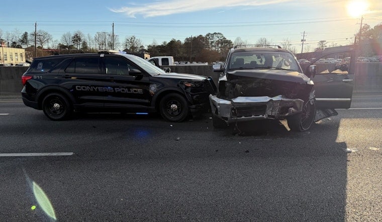 Conyers Officer Recuperating After Being Dragged by Suspect's Vehicle, Covington Man Charged