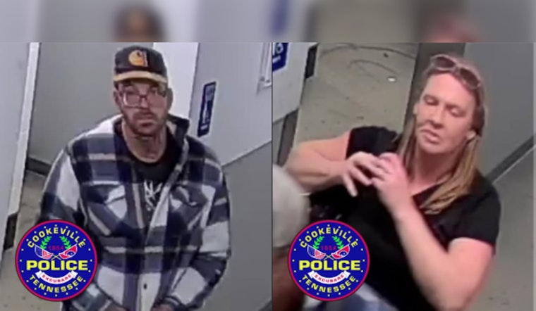 Cookeville Police Seek Help Identifying Theft Suspects