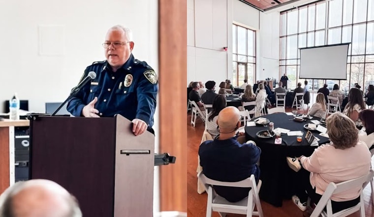 Coppell Police Chief Engages with Business Leaders on Community Safety at Local Chamber Luncheon