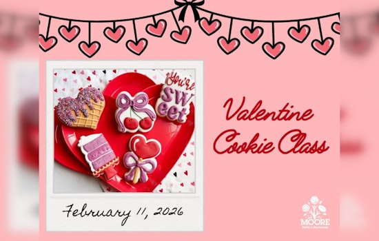 Create Sweet Memories, The Station Recreation Center Hosts Valentine Cookie Decorating Class in Moore