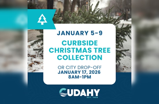 Cudahy Residents Invited to Recycle Christmas Trees Through Curbside Collection and Drop-Off Service
