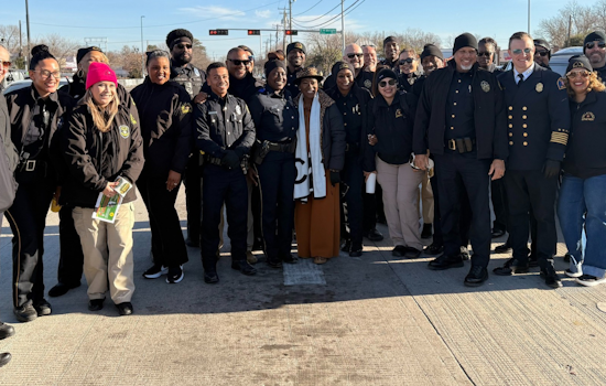 Dallas Police March in Unity to Honor MLK Legacy, Chief Comeaux Leads DPD in Community-Building Parade