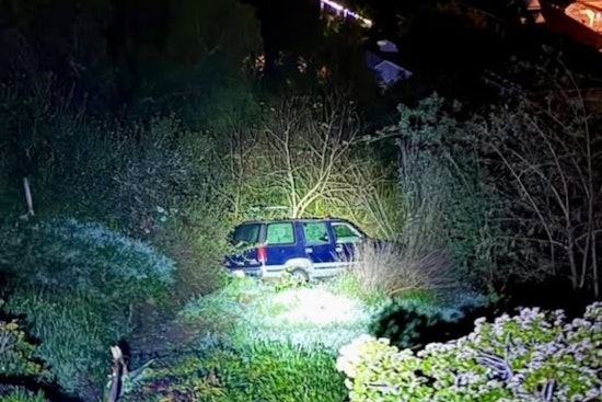 Daring Car Chase Through Coronado Ends with Suspect Evading Police After Ravine Crash