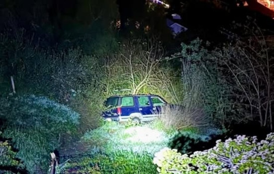 Daring Car Chase Through Coronado Ends with Suspect Evading Police After Ravine Crash