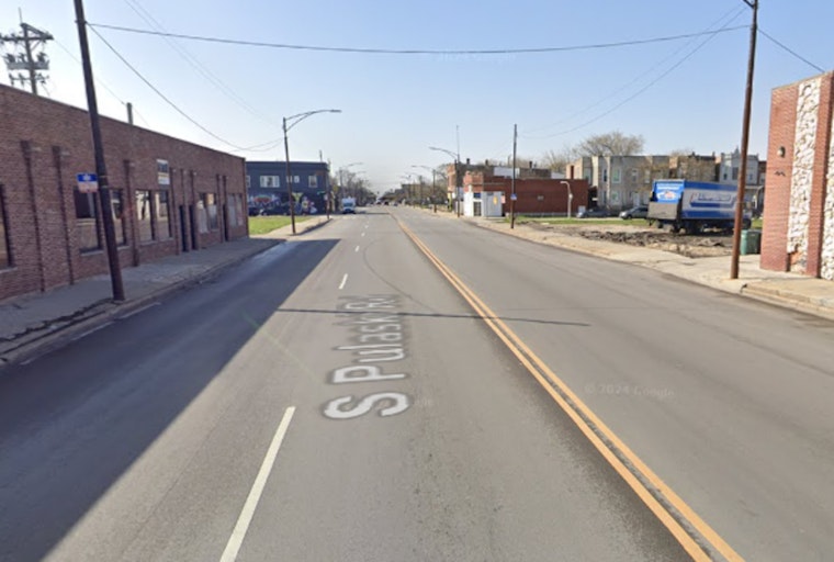 Daylight Gunfire On South Pulaski Leaves Man Dead, Suspect In Cuffs