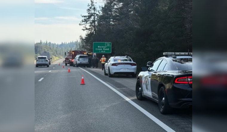 Deadly I-80 Crash Near Colfax Clogs Westbound Lanes
