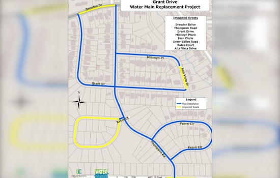 DeKalb County Announces Start of Grant Drive Water Main Replacement on February 2 as Part of $4B Infrastructure Plan