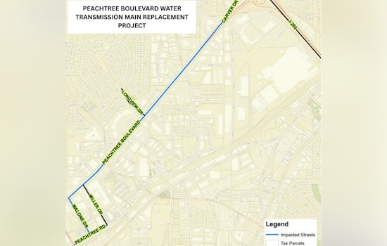 DeKalb County Invites Residents to Discuss Peachtree Boulevard Water Main Project at Upcoming Zoom Meeting