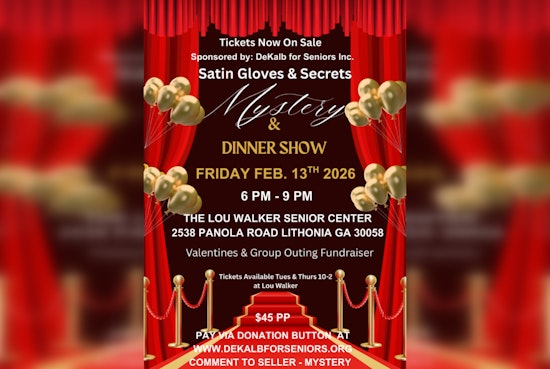 DeKalb for Seniors Inc. Hosts Roaring '20s Murder Mystery Dinner to Benefit Seniors on February 13