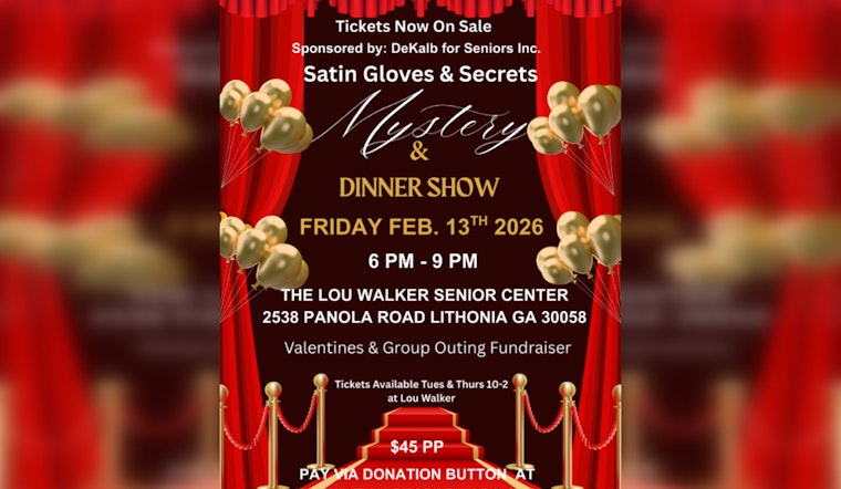 DeKalb for Seniors Inc. Hosts Roaring '20s Murder Mystery Dinner to Benefit Seniors on February 13