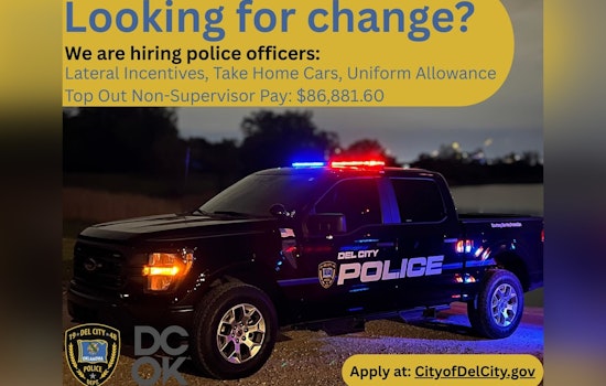 Del City Police Department Seeks New Recruits with Social Media Pitch for New Year Resolutions
