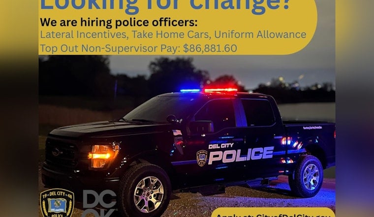Del City Police Department Seeks New Recruits with Social Media Pitch for New Year Resolutions