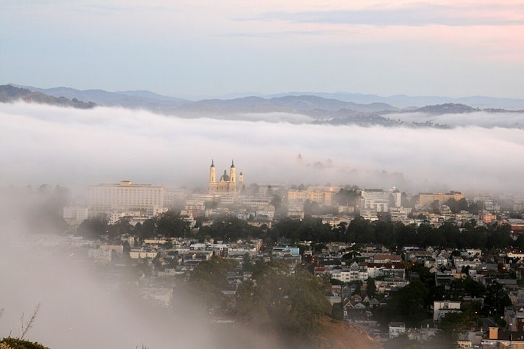 Dense Fog Chokes Bay Area Valleys As "Ridiculously Resilient Ridge" Refuses to Budge