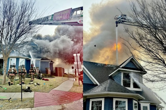 Denton County Firefighters Shift Tactics Amid Risk of Roof Collapse in Argyle Blaze