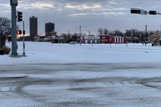 Denton Fire Crews Share Campus ‘Skating Rink’ As Ice Chokes Carroll