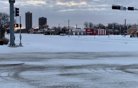 Denton Fire Crews Share Campus ‘Skating Rink’ As Ice Chokes Carroll