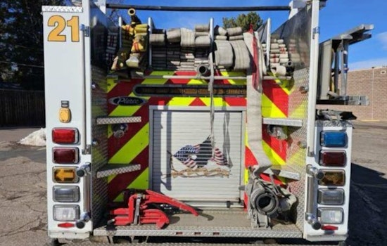 Denver Fire Station 21 Shines as a Pillar of Determination and Service Through Intense Winter