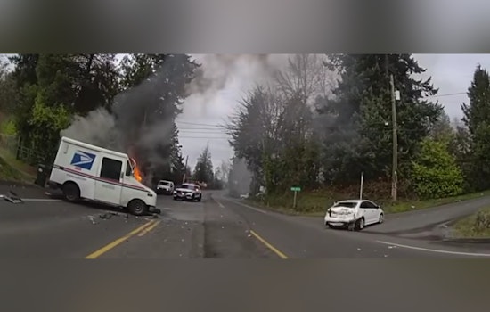 Deputy and Bystander Rescue Driver in Parkland Mail Truck Collision as Two Are Hospitalized