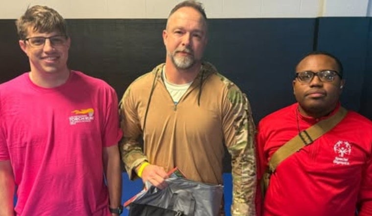 Deputy Christy of Tarrant County Sheriff's Office Tops Donations at Charity Grappling Tournament for Special Olympics