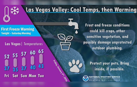 Desert Shiver, Las Vegas Valley Braces For First Freeze Of The Season