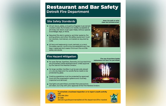 Detroit Fire Officials Urge Nightlife Venues to Prioritize Safety After Swiss Bar Tragedy