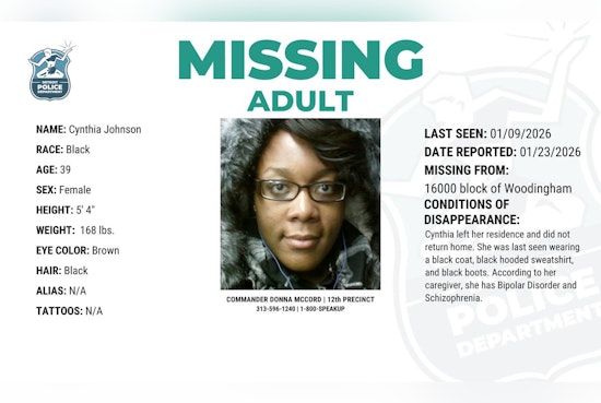 Detroit Police Seek Help in Search for Missing Woman Battling Mental Health Issues