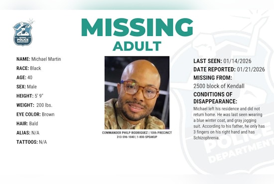 Detroit Police Seek Public Assistance in Search for Missing Man, Michael Martin