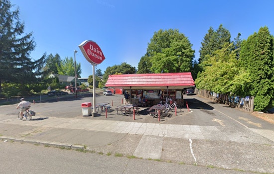 Division Street Blizzard Battle, SE Portland Dairy Queen Drive-Thru Comeback Nears