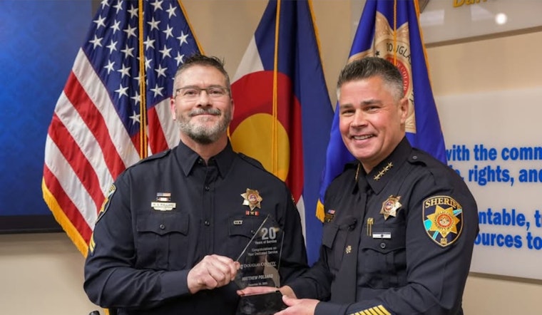 Douglas County Sheriff's Office Celebrates Corporal Pollard's 20 Years of Dedicated Service