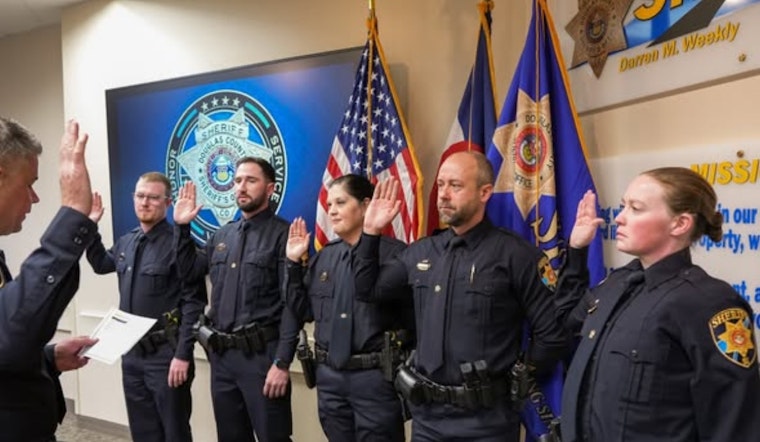 Douglas County Sheriff’s Office Welcomes Diverse Group of New Deputies and Volunteers