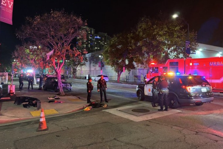 Downtown San Diego Pileup Leaves 4 Hospitalized, DUI Suspect Nabbed